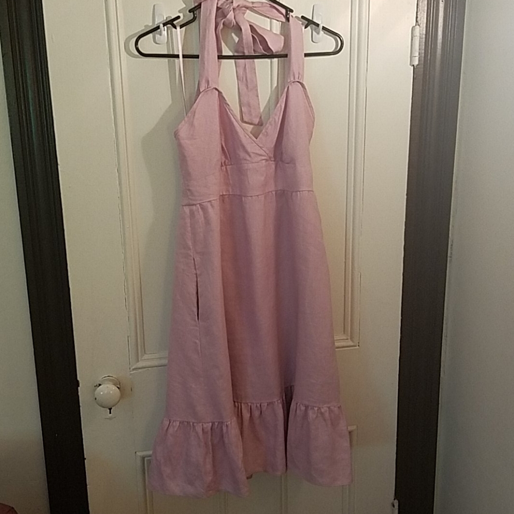 JCrew linen dress size 6